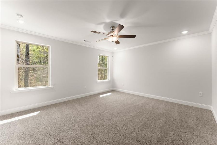 Spacious, unfurnished interior of a new home in Magnolia Villas, Cornelia (Image 33).
