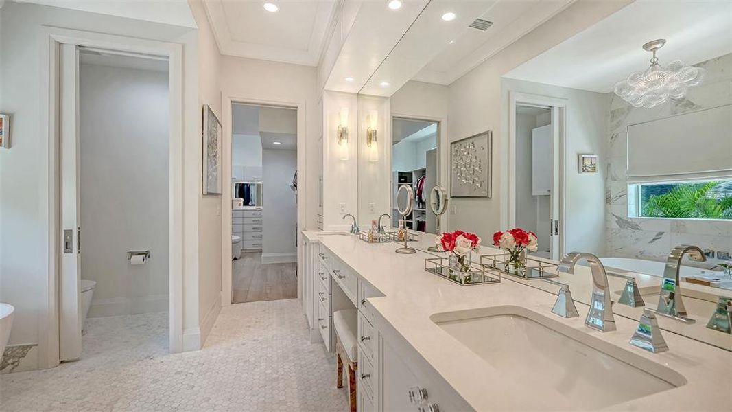 Furnished interior view inside a new home in , Sarasota (Image 14).