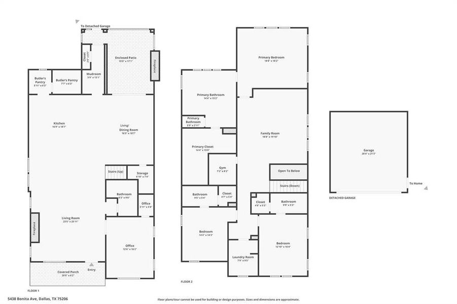 For informational purposes only. Dimensions may vary and are not guaranteed.