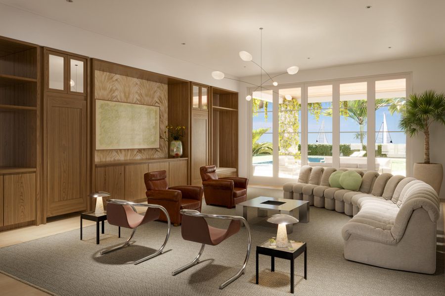 26 - Rendering View Interior Living