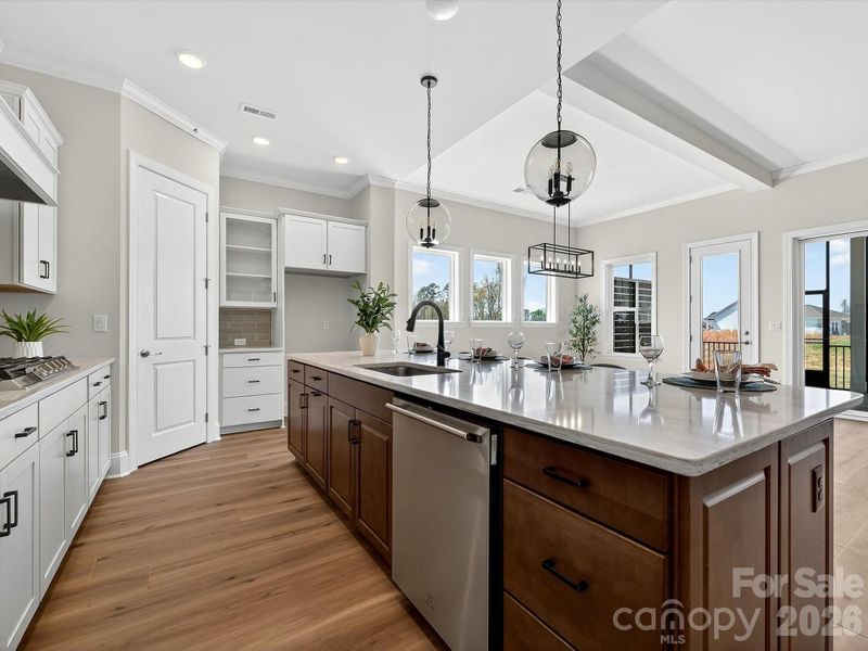 Furnished interior view inside a new home in Encore at Streamside - Tradition Series, Waxhaw (Image 8).