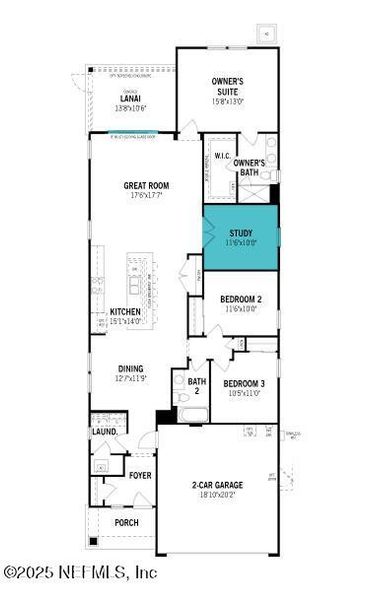 2D floor plan layout of this home in RiverTown - Forest, St. Johns, FL (Image 2). 2D floor plan layout of this home in RiverTown - Forest, St. Johns, FL (Image 2).