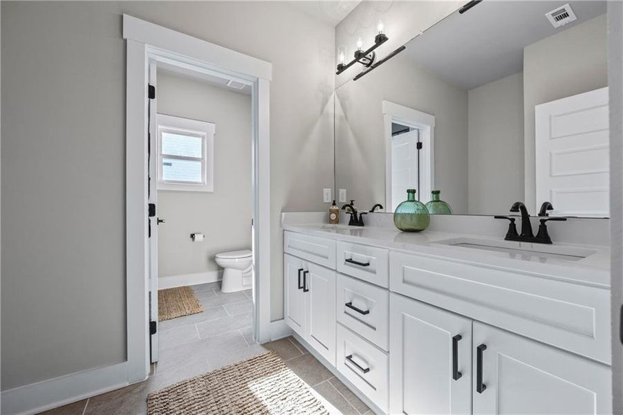 Furnished interior view inside a new home in , Monroe (Image 15).