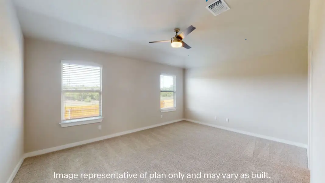 Spacious, unfurnished interior of a new home in Heritage Crossing, Corpus Christi (Image 18).
