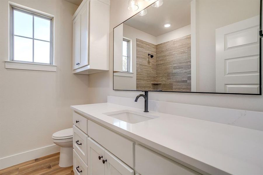 Furnished interior view inside a new home in , Poolville (Image 10).