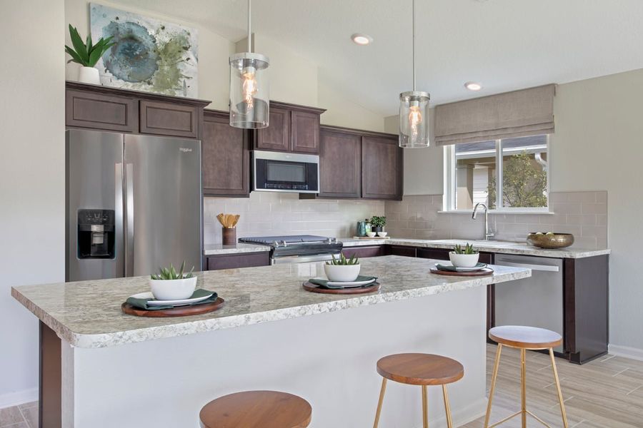 Representative furnished interior of a home built from the 1541 Modeled by KB Home in Anabelle Island - Executive Series, Green Cove Springs (Image 5).
