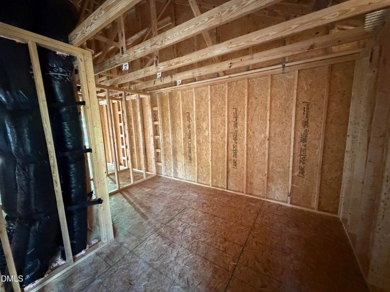 In-progress construction of a new home in Wendell Ridge, Wendell, NC (Image 41).