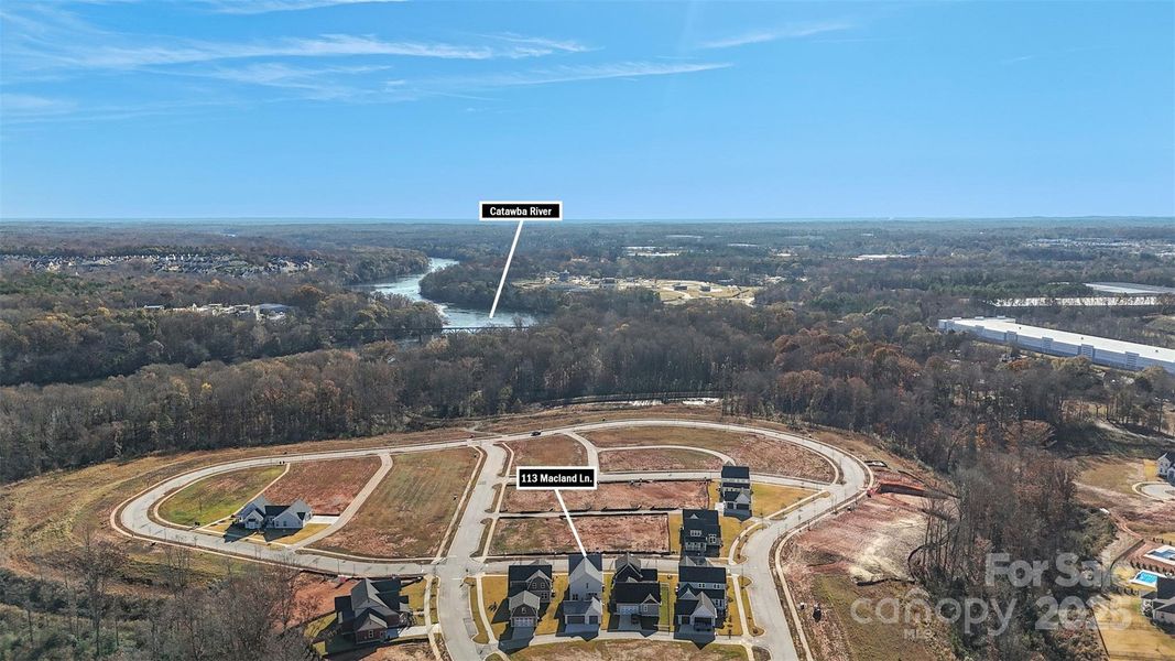 Site preparation for new homesites in Riverwalk, Rock Hill (Image 34).