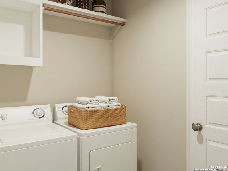 Close-up of interior finishes inside a home in Abbott Place, St. Hedwig (Image 21).