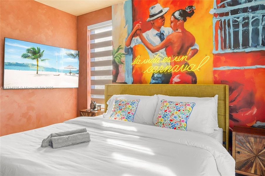 Furnished interior view inside a new home in , Miami (Image 24).