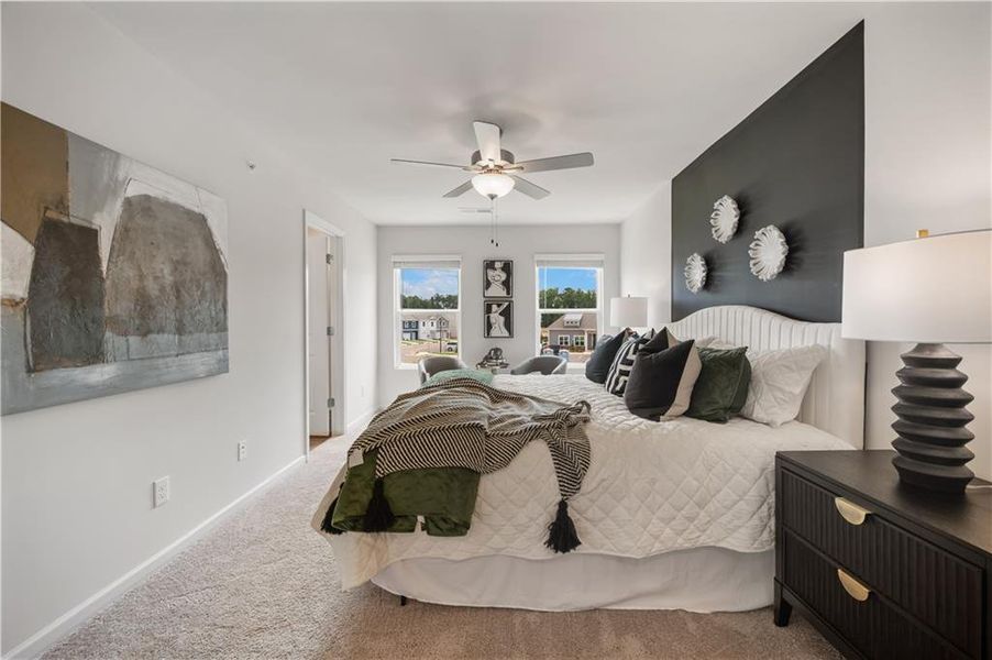 Furnished interior view inside a new home in , Jonesboro (Image 9).