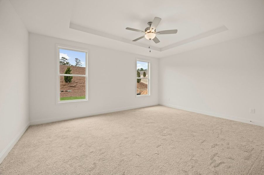 Representative unfurnished interior of a home built from the The Asher by Windsong Properties in Echols Farm, Hiram (Image 14). Representative unfurnished interior of a home built from the The Asher by Windsong Properties in Echols Farm, Hiram (Image 14).