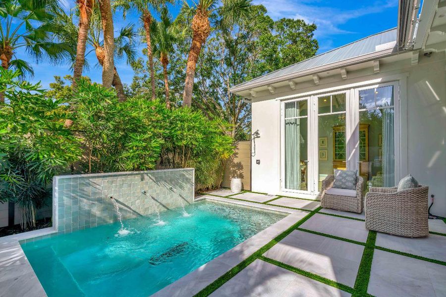 Access from Living, Kitchen & Study Access from Living, Kitchen & Study