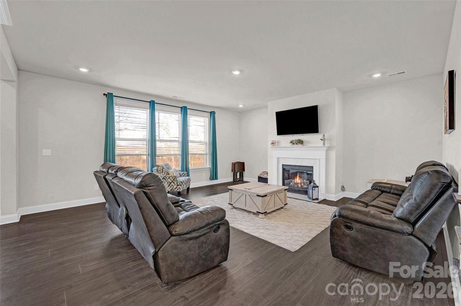 Furnished interior view inside a new home in Legacy at Reid's Cove, Mooresville (Image 19).