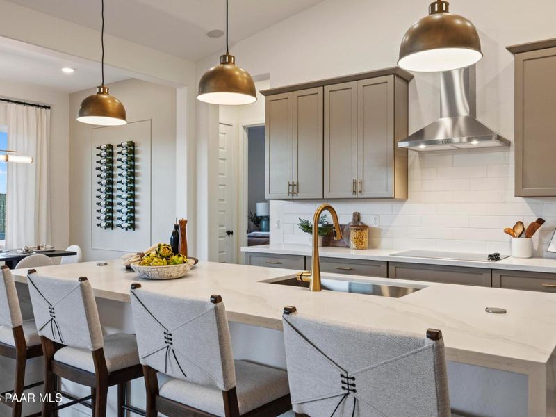 Furnished interior view inside a new home in Hidden Hills, Prescott (Image 11).