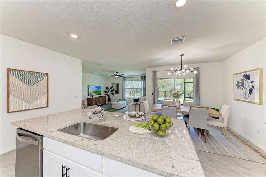 Furnished interior view inside a new home in Rye Crossing, Parrish (Image 31).