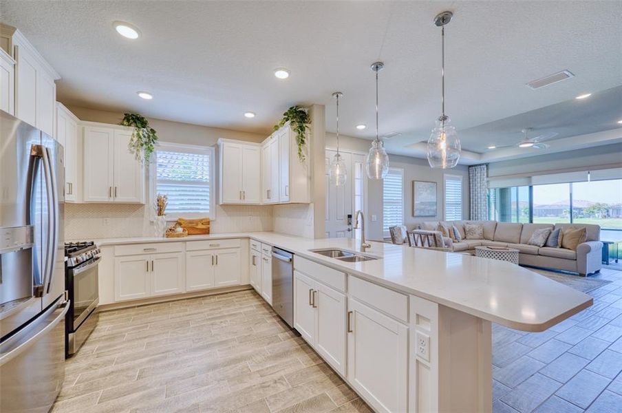 Furnished interior view inside a new home in , Bradenton (Image 9).