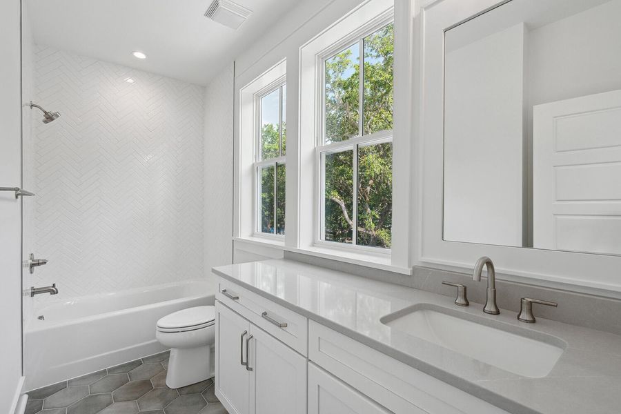Furnished interior view inside a new home in , Johns Island (Image 10).