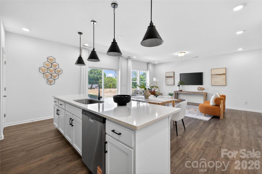 Furnished interior view inside a new home in Shay Crossing, Salisbury (Image 15).