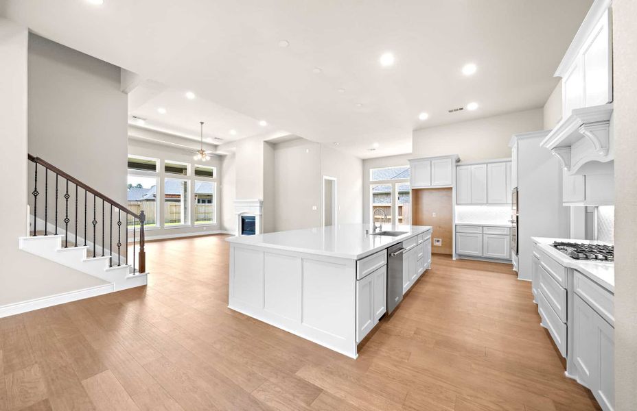 Furnished interior view inside a new home in Audubon 60′, Magnolia (Image 5).