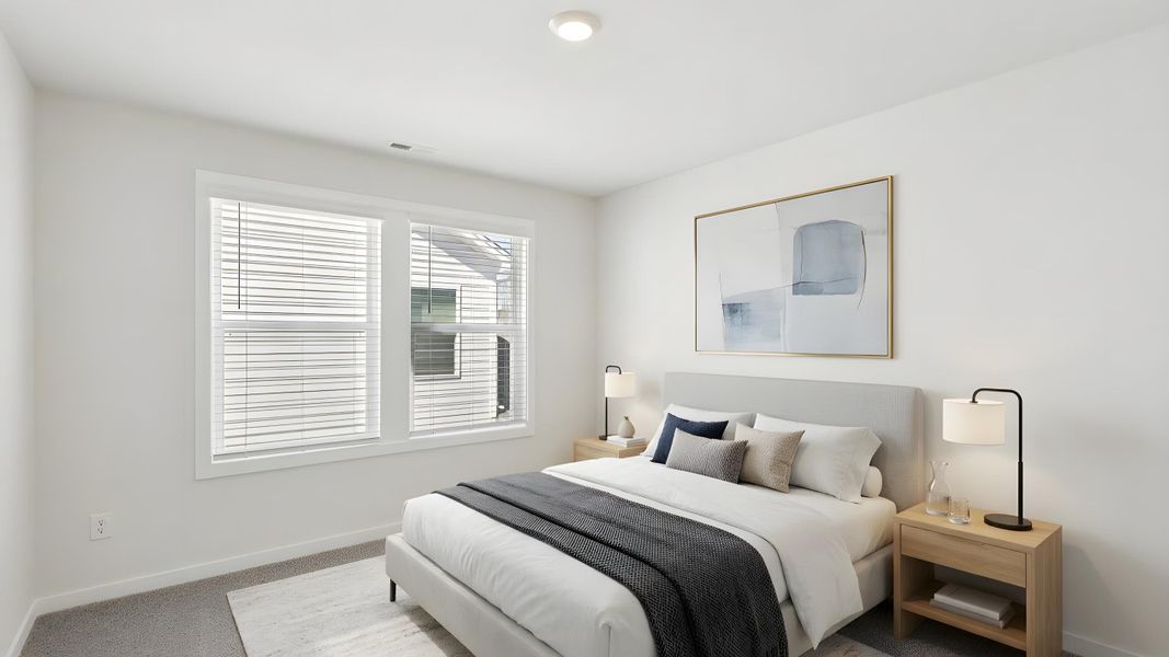 Representative furnished interior of a home built from the Calhoun by D.R. Horton in Oak Grove Hill, Huntersville (Image 8).