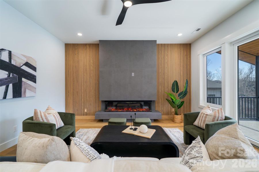 Furnished interior view inside a new home in , Arden (Image 17).