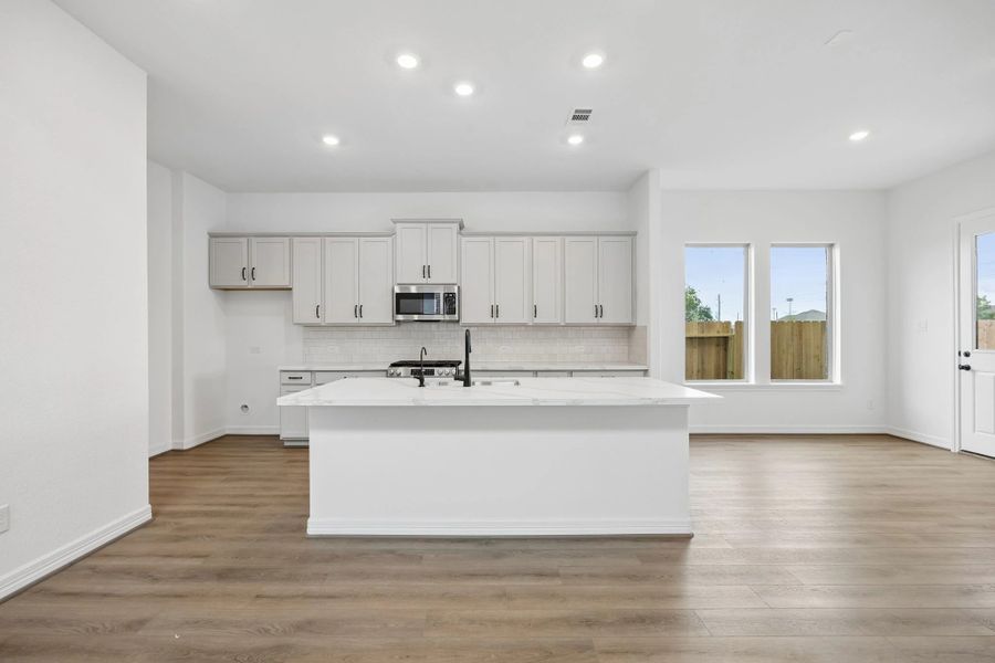 Furnished interior view inside a new home in Bergamo, Katy (Image 5).