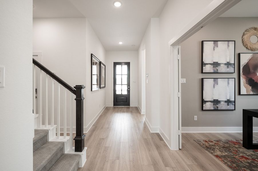 Representative unfurnished interior of a home built from the Wren by Tri Pointe Homes in Oakhill Reserve 50’, Tomball (Image 19). Representative unfurnished interior of a home built from the Wren by Tri Pointe Homes in Oakhill Reserve 50’, Tomball (Image 19).