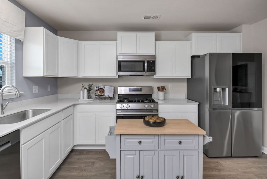 Representative furnished interior of a home built from the Jarrod by Veranda Homes in Trenton Place, Roebuck (Image 13).