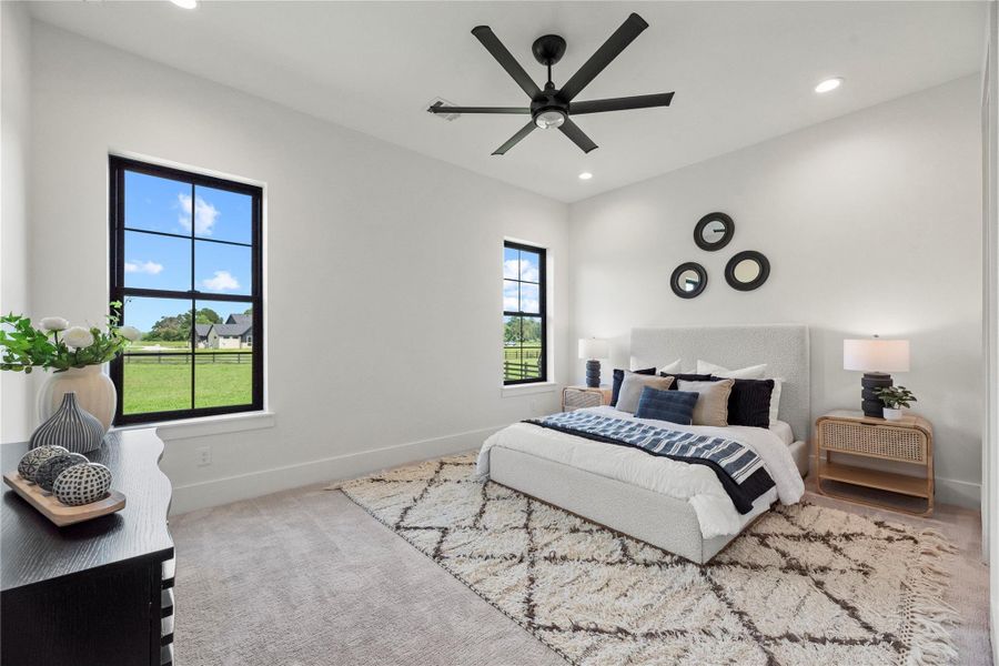 Furnished interior view inside a new home in , Montgomery (Image 16). Furnished interior view inside a new home in , Montgomery (Image 16).