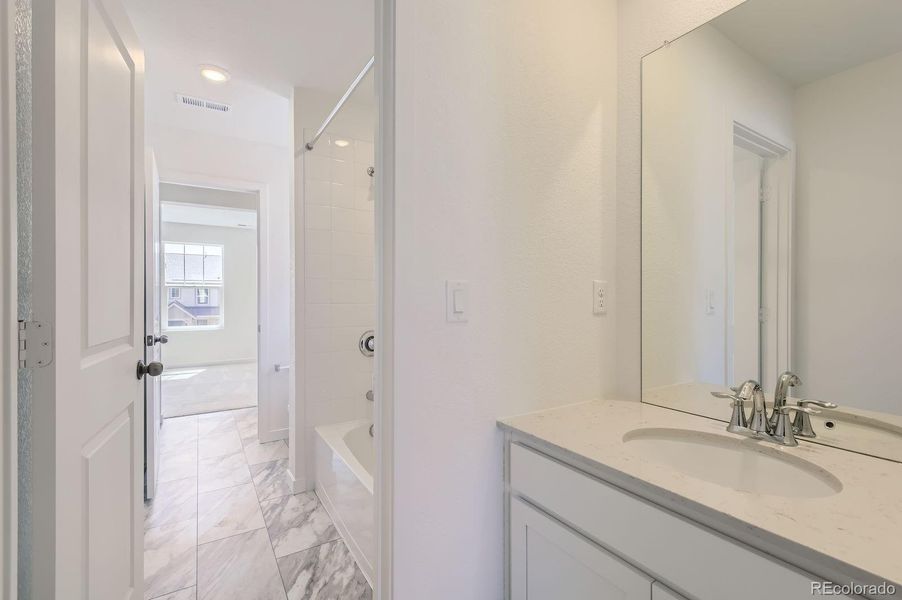 Furnished interior view inside a new home in Riano Ridge: The Monarch Collection, Loveland (Image 6).