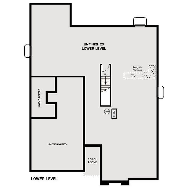 2D floor plan layout of this home in Parkdale Commons, Lafayette, CO (Image 4).