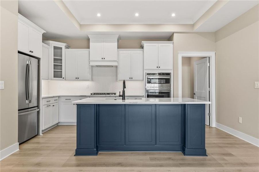 Furnished interior view inside a new home in The Courtyards by The Manor, Alpharetta (Image 34). Furnished interior view inside a new home in The Courtyards by The Manor, Alpharetta (Image 34).