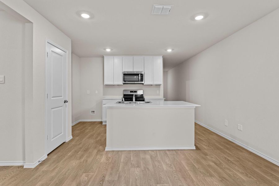 Furnished interior view inside a new home in , San Marcos (Image 6). Furnished interior view inside a new home in , San Marcos (Image 6).