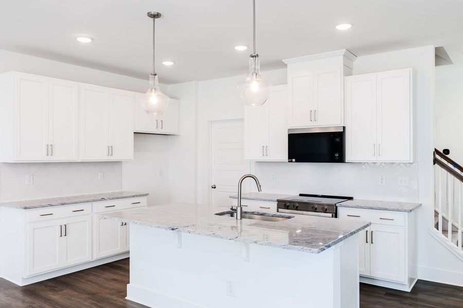Furnished interior view inside a new home in Vaughan Farms, Angier (Image 8).