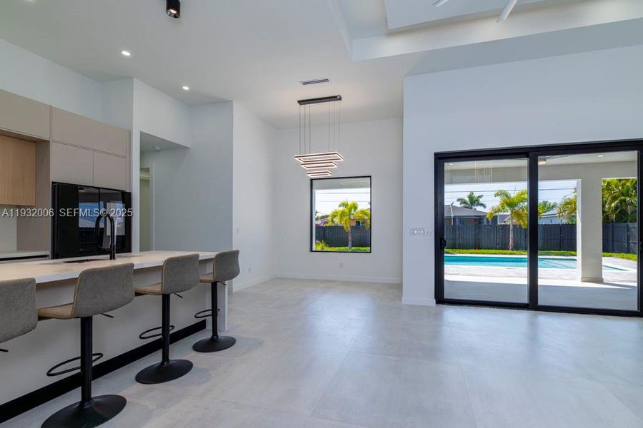 Furnished interior view inside a new home in , Cape Coral (Image 49).