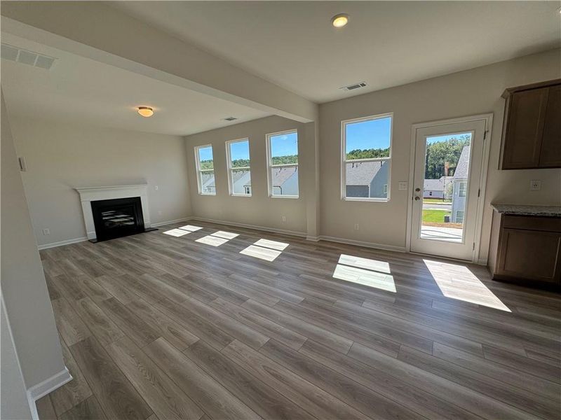 Spacious, unfurnished interior of a new home in The Reserve at Willow Oaks, Canton (Image 16). Spacious, unfurnished interior of a new home in The Reserve at Willow Oaks, Canton (Image 16).