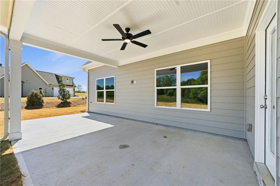 Exterior details and patio area of a home in , Monroe (Image 4).