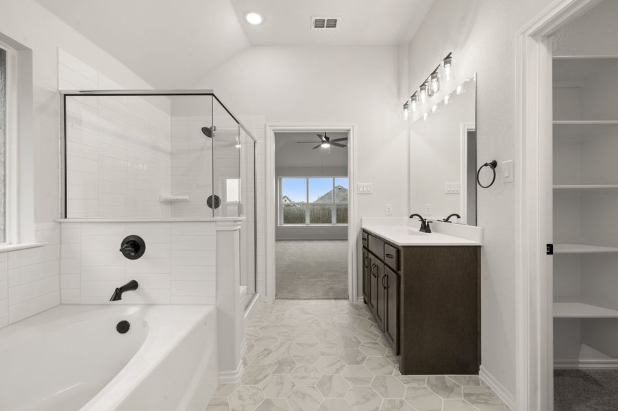 Furnished interior view inside a new home in Chisholm Hills, Cleburne (Image 9).