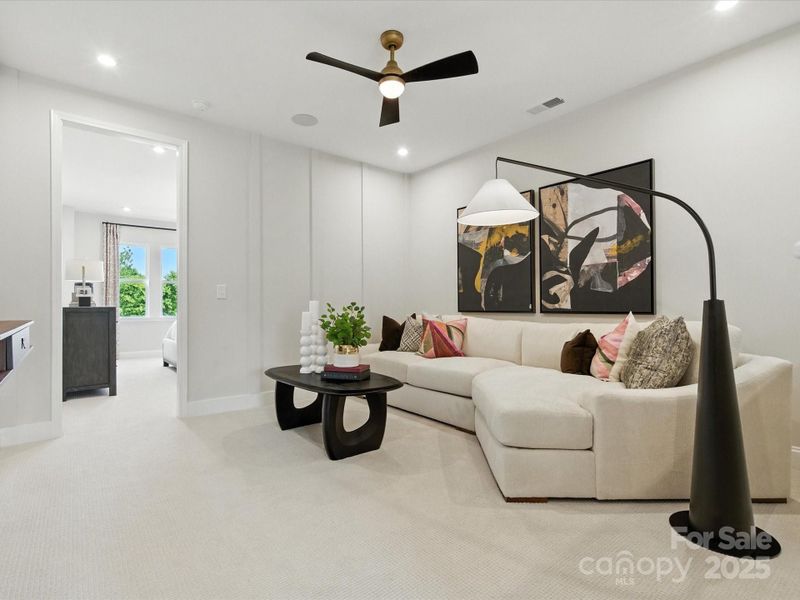 Upstairs, the loft provides added livability in spaces often overlooked. *Model Photos | Actual finishes, orientation, and structural selections may vary.