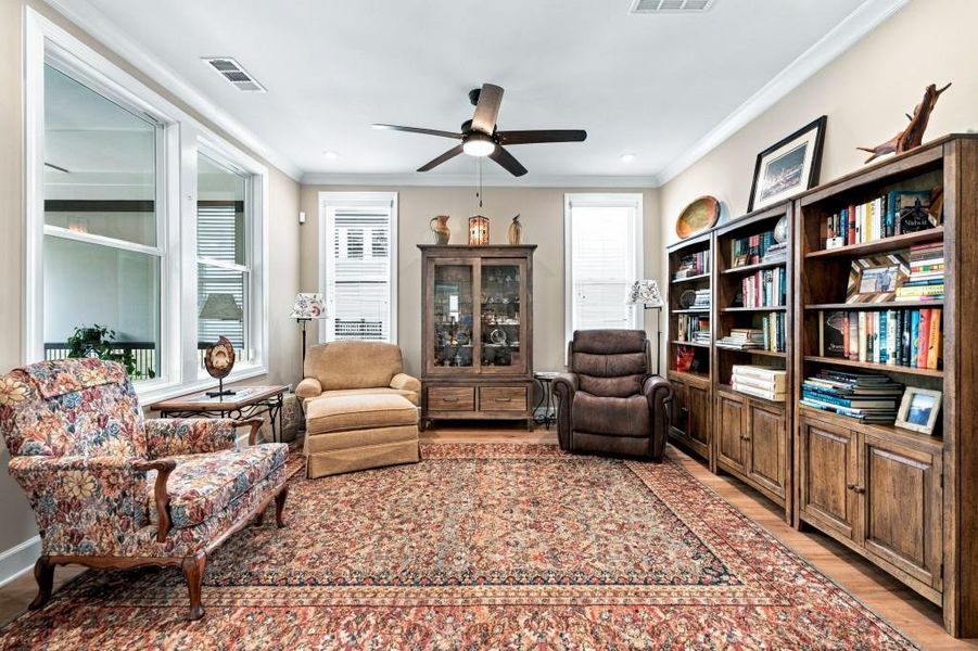 Furnished interior view inside a new home in , Hoschton (Image 16).