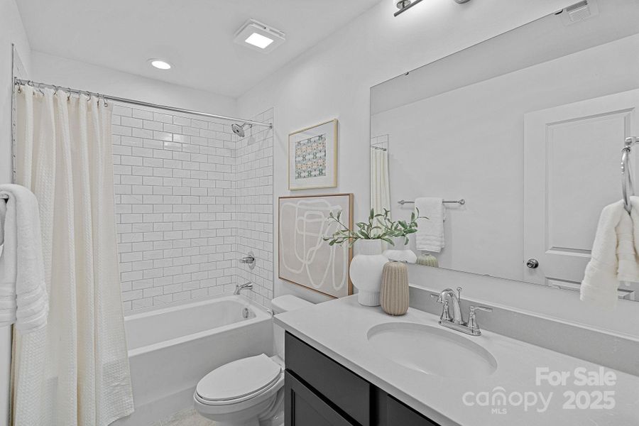 Furnished interior view inside a new home in , Charlotte (Image 10). Furnished interior view inside a new home in , Charlotte (Image 10).