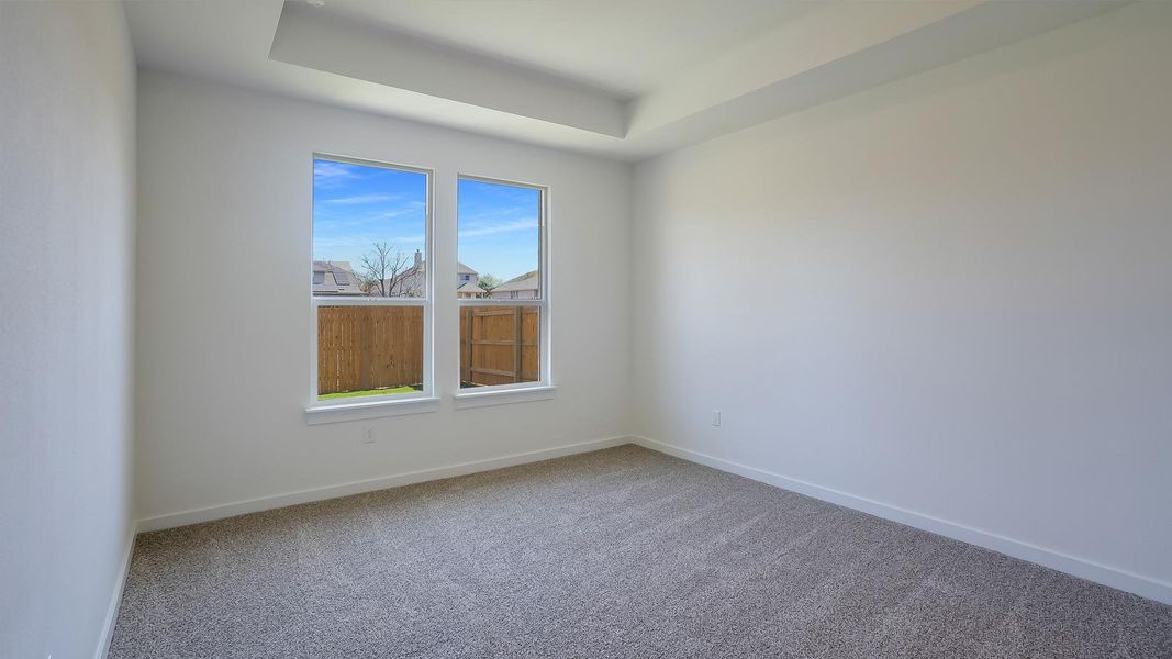 Spacious, unfurnished interior of a new home in Rosenbusch Ranch, Leander (Image 17). Spacious, unfurnished interior of a new home in Rosenbusch Ranch, Leander (Image 17).