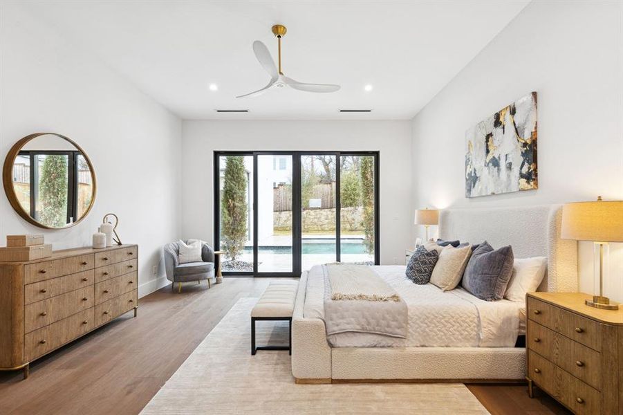 Furnished interior view inside a new home in , Keller (Image 16).