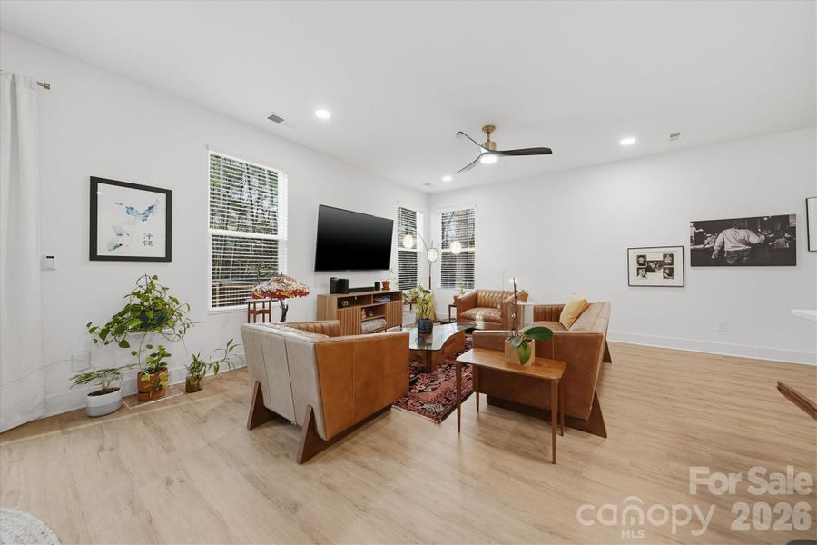 Furnished interior view inside a new home in , Conover (Image 8).