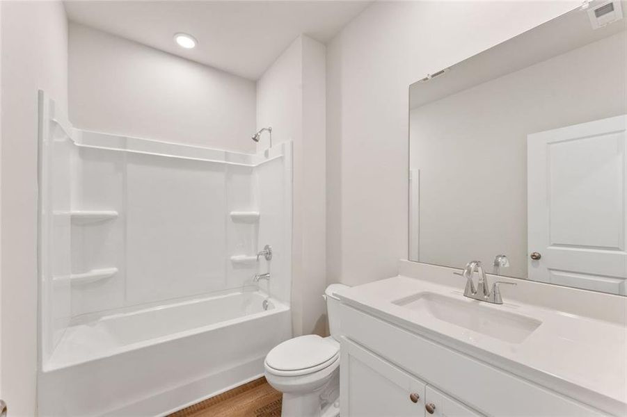 Furnished interior view inside a new home in Reserve at Gum Springs, Jefferson (Image 13).