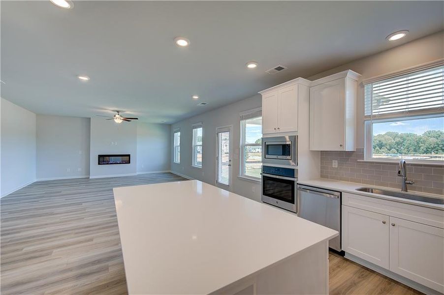 Furnished interior view inside a new home in Bowers Farm, McDonough (Image 6).