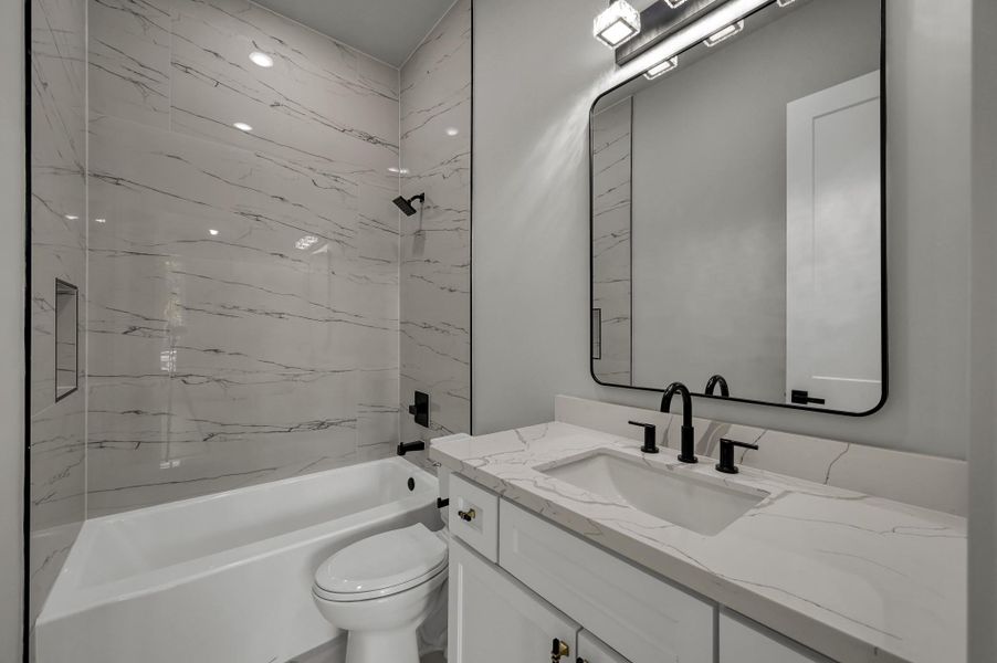 Beautifully finished ensuite bathroom for bedroom 4 Beautifully finished ensuite bathroom for bedroom 4
