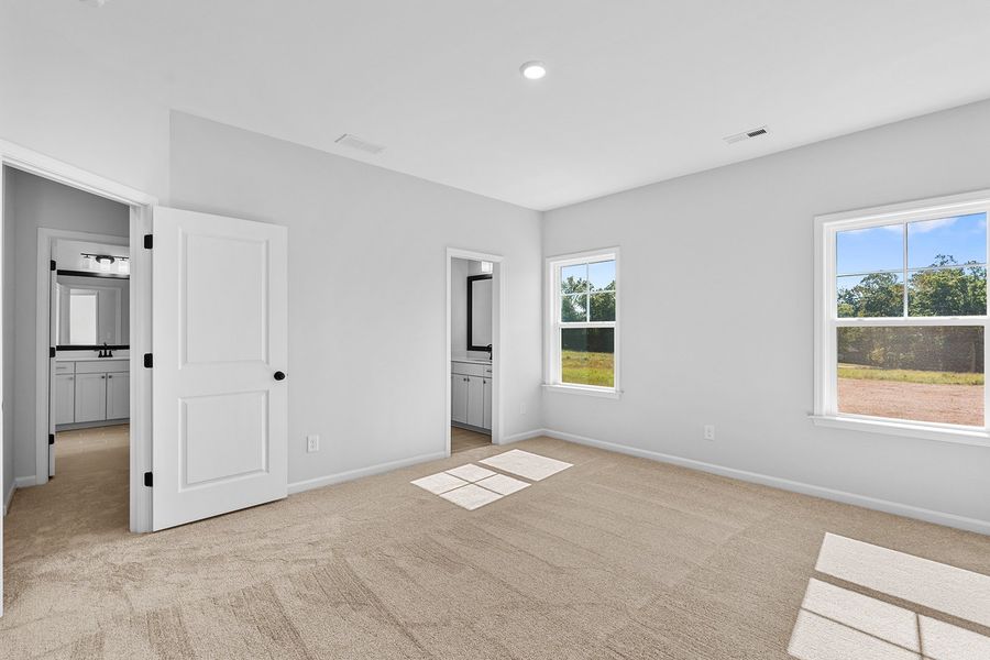 Spacious, unfurnished interior of a new home in Lilah Grove, Summerfield (Image 46). Spacious, unfurnished interior of a new home in Lilah Grove, Summerfield (Image 46).