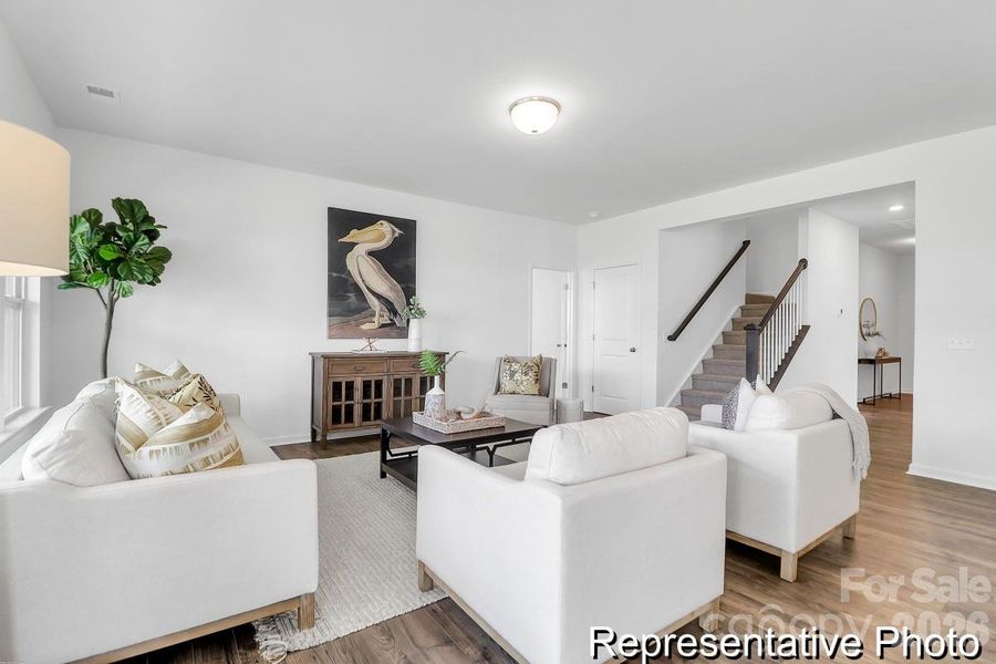Furnished interior view inside a new home in Tillery Tradition, Mount Gilead (Image 4). Furnished interior view inside a new home in Tillery Tradition, Mount Gilead (Image 4).